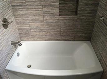 Custom Tile and Bathtub