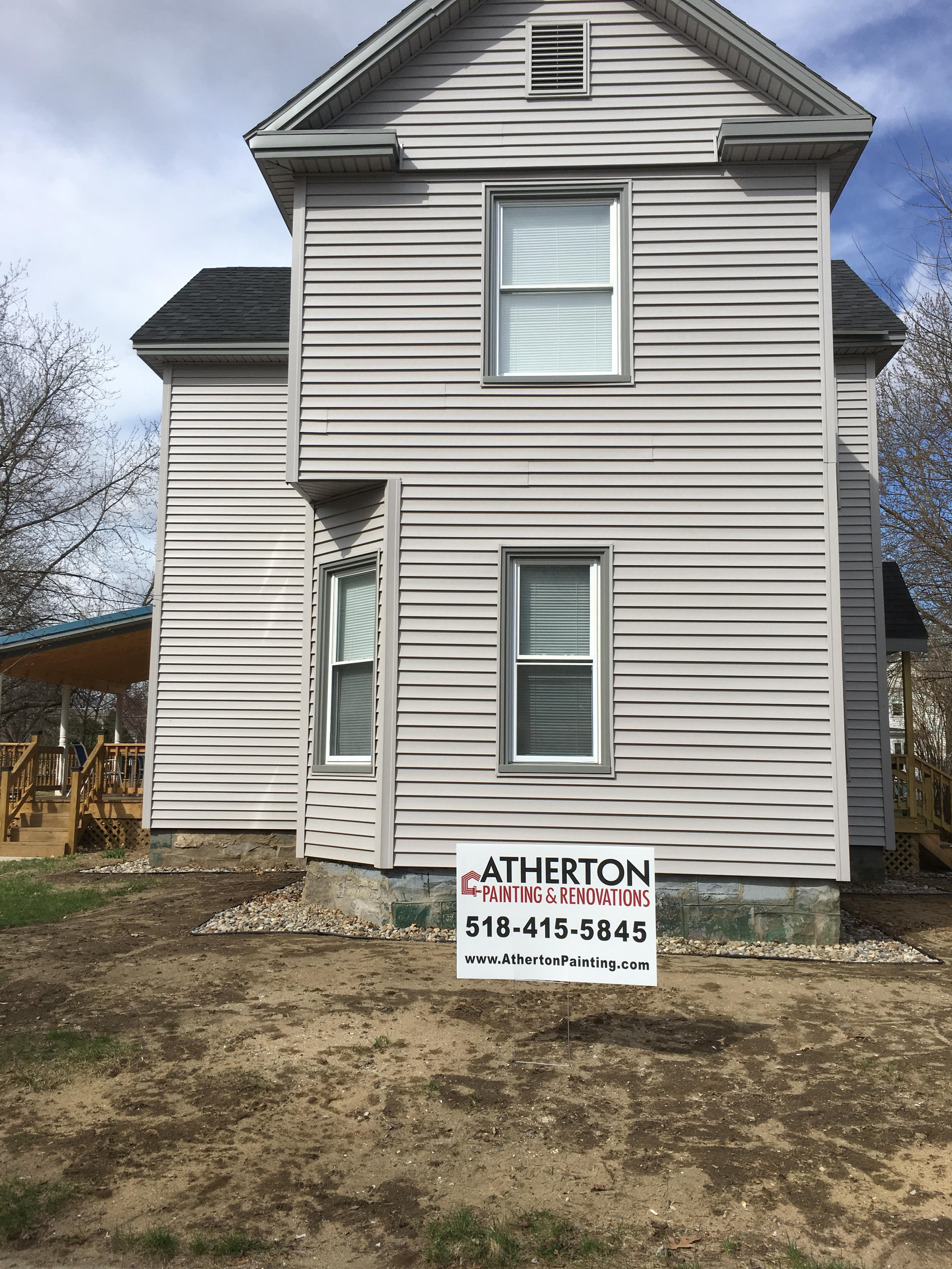 vinyl siding installation