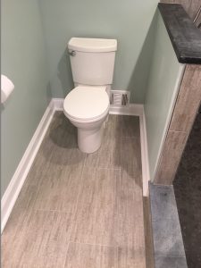 bathroom flooring installation in queensbu