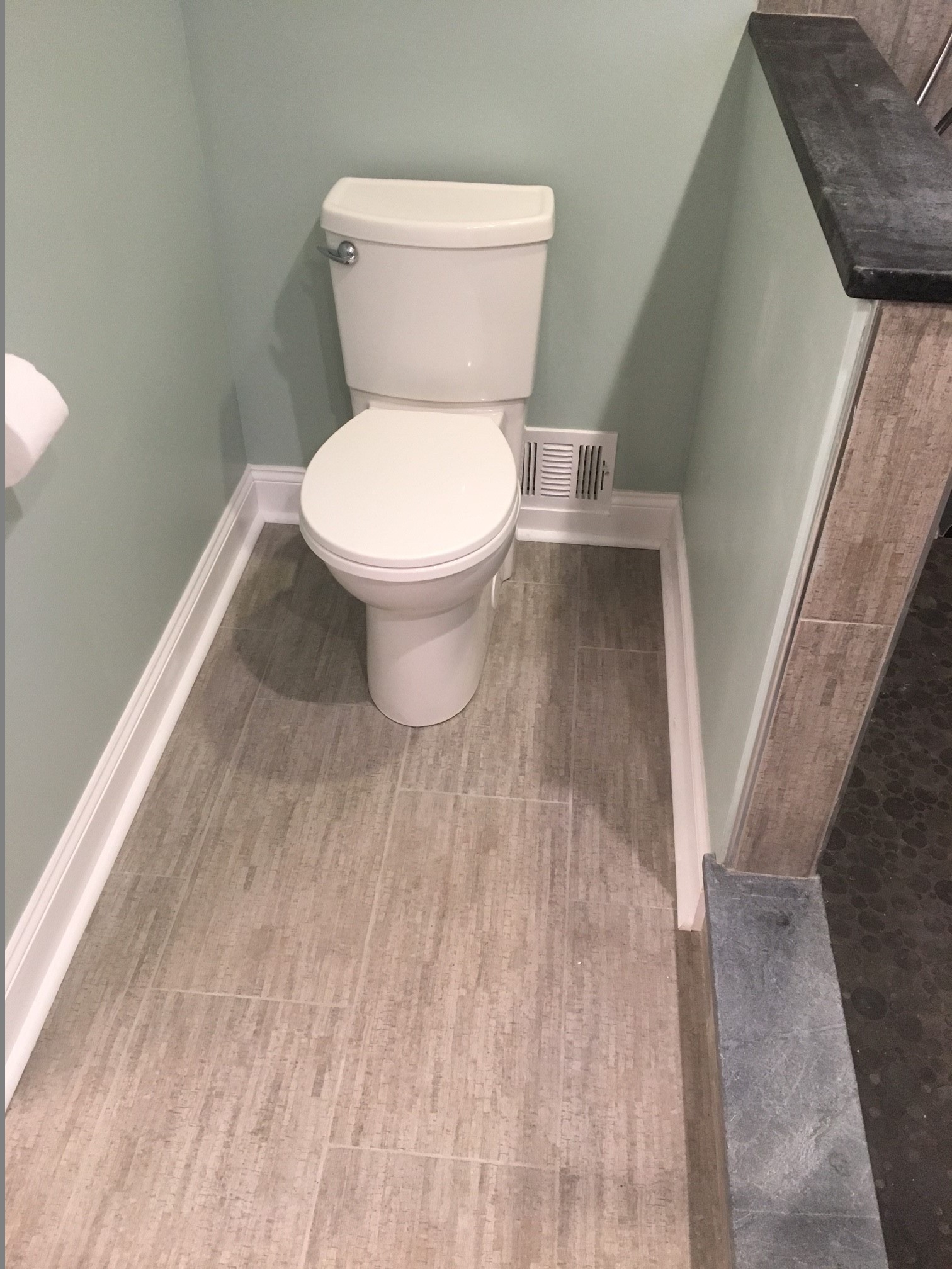 bathroom flooring installation in queensbury